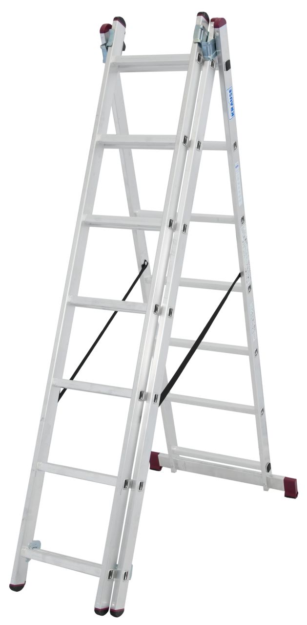 CORDA Multipurpose ladder 3x7 rungs (01-030375) - Image 4
