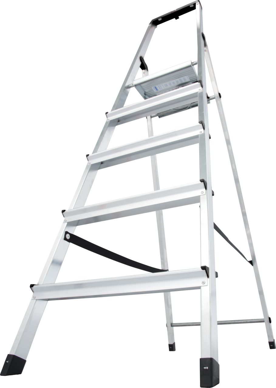 Solidy Standing step ladder 5 steps (01-126238) - Image 4