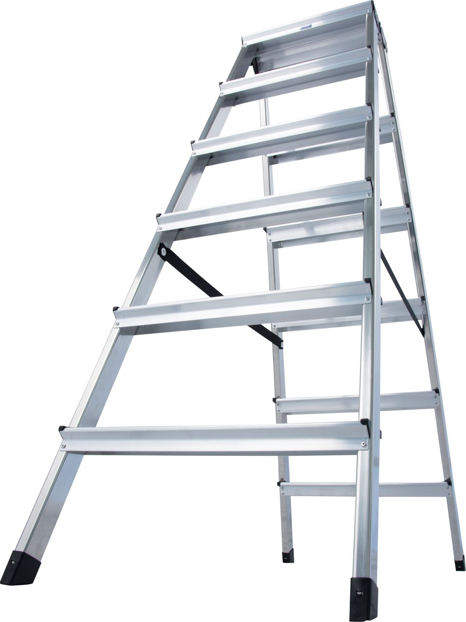 Dopplo Double-sided Standing step ladder 2x6 steps (01-120427) - Image 3