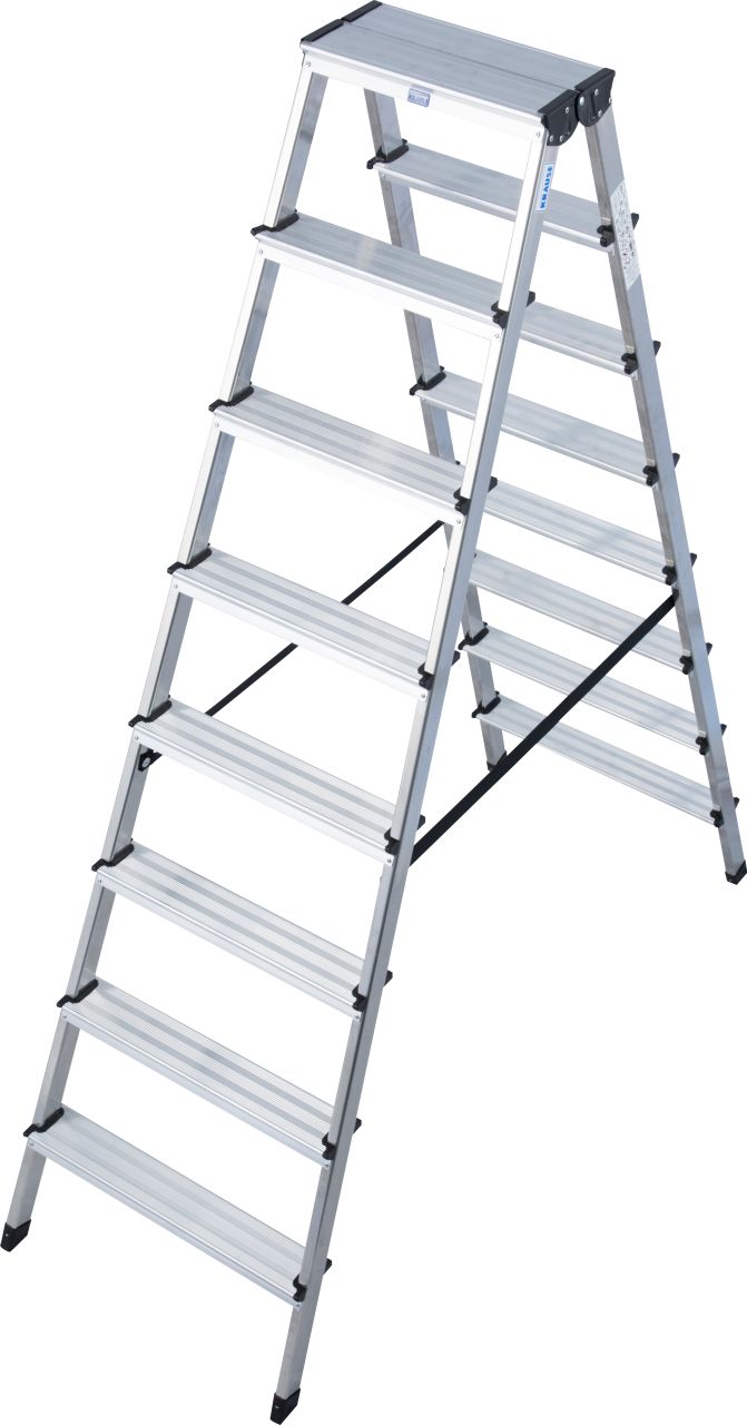 Dopplo Double-sided Standing step ladder 2x8 steps (01-120441) — изображение 2