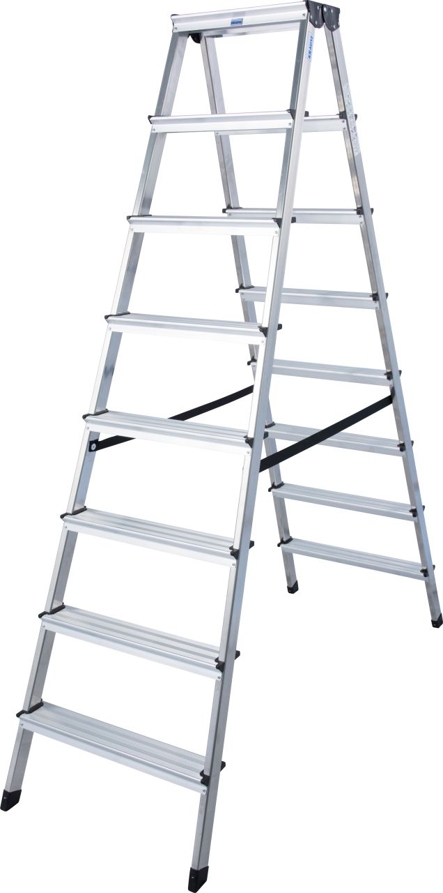 Dopplo Double-sided Standing step ladder 2x8 steps (01-120441)